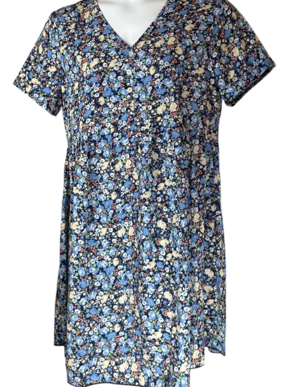 NWT Boho Cottage Core Floral Feminine Dress
